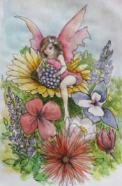 Flower fairy - Foxglove